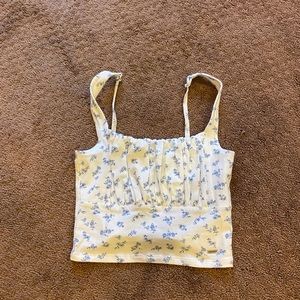 hollister crop tank top